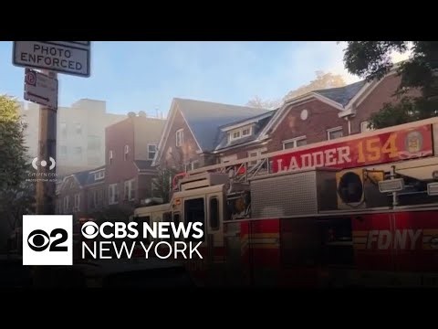 FDNY takes on garage fire in Queens