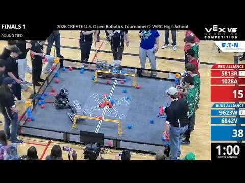 U.S. Open : Green Division - Final #1-1 - 5813R & 1028A vs 9623W & 6842V - Auton + Driver