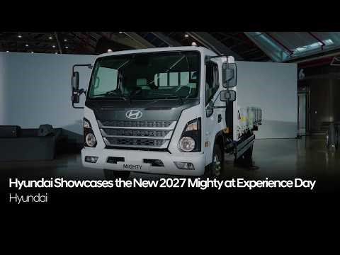 Hyundai Showcases the New 2027 Mighty at Experience Day