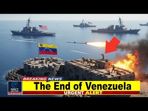DISASTER for Venezuela! US Navy Landing OBLITERATED $899M Secret Facility in 15 Seconds