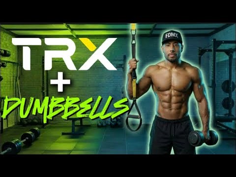 TRX and Dumbbells Workout to Sculpt Lean Muscle!