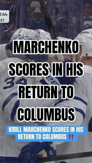 Kirill Marchenko scores in return to Columbus – Maple Leafs highlights