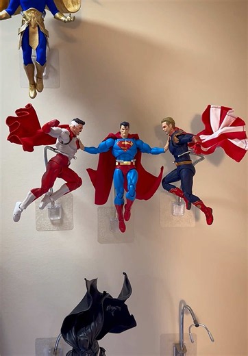Superman vs Omni-Man vs Homelander: Epic Wall Mural Idea