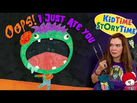 Oops! I Just Ate You | spooky read aloud | zombie read aloud