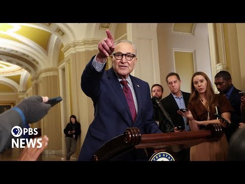 WATCH LIVE: Senate Democratic leaders hold news conference as calls for Noem to step down grow