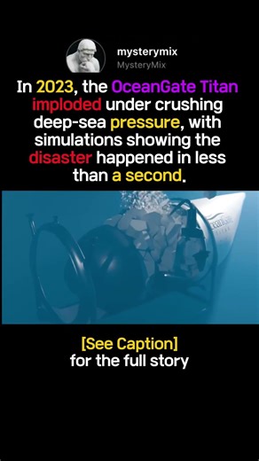 How Fast the OceanGate Titan Imploded #shorts