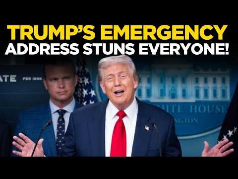 US NEWS LIVE: Trump Stuns Everyone With Urgent 24-Hour Announcement | Donald Trump Speech LIVE