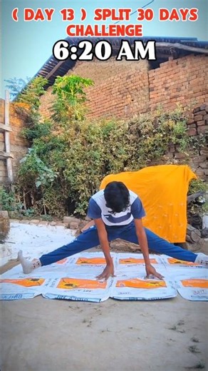 ( Day 13 ) Split 30 Days Challenge #split #flexibility #splitchallenge