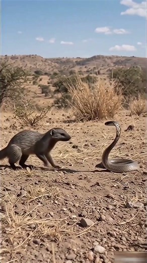 Mongoose vs Cobra Instant Strike and Head Pin Survival Battle #wildlife #animals