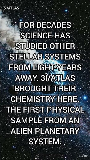 The Interstellar Comet Just Revealed Where It Came From. The Answer Is Stranger Than expected.🌌