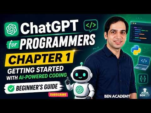 ChatGPT for Programmers – Chapter 1: Getting Started with AI-Powered Coding (Beginner's Guide)