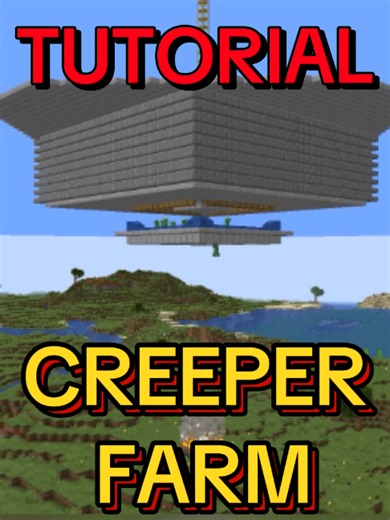 Creeper Farm in Minecraft: Easy Tutorial for Beginners