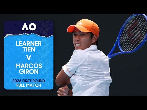 Learner Tien v Marcos Giron Full Match | Australian Open 2026 First Round
