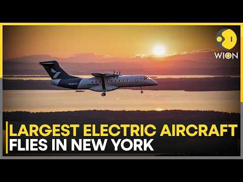 World's Largest Electric Plane Flies On Just $5 Of Electricity | WION
