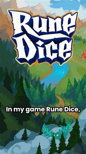 Rune Dice Main Menu Has Secret Easter Eggs #runedice #pixelart