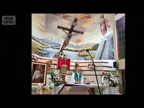 巨大十字架が落下 ミサ中の神父が死亡　事故の様子がライブ配信に(2026年10月20日)