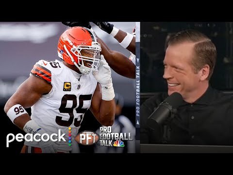 Single-season sack record caps 'phenomenal year' for Myles Garrett | Pro Football Talk | NFL on NBC