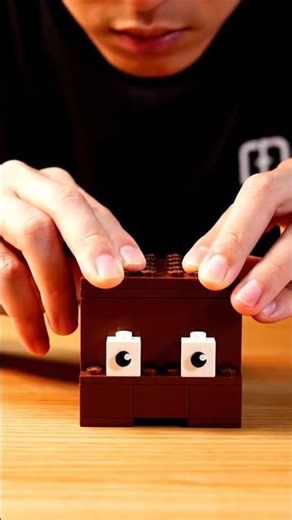 DIY LEGO Micro-Build: Easy Mini Robot Tutorial 🤖 Custom Lego Ideas #Shorts