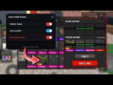 MM2 TRADE FREEZE SCRIPT | UNBREAKABLE, ANTI-BAN, AUTO TRADE, TRADING WHILE AFK