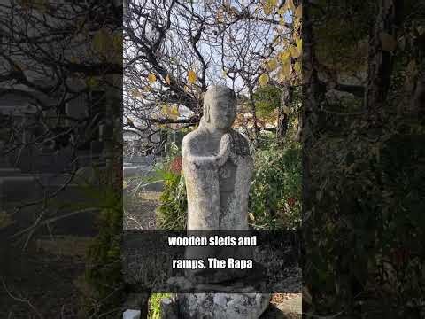Easter Island statues — how they really walked 🏛️