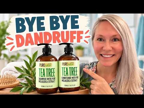 Dry, Itchy Scalp? Try This TEA TREE Duo! #ad