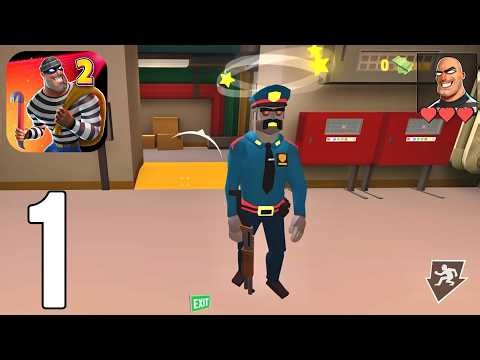 Robbery Madness 2 - Gameplay Walkthrough Part 1 - Tutorial (ios,Android)