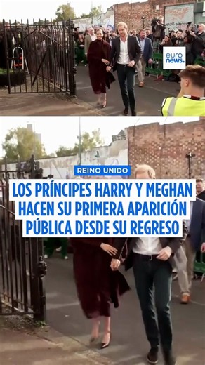 Harry y Meghan reaparecen juntos por primera vez tras su regreso sorpresa a Reino Unido