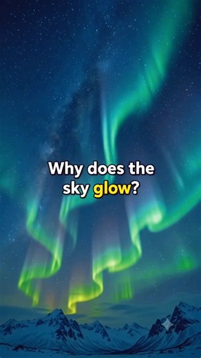 🌌 How Are the Northern Lights Created? The Science Behind Aurora Borealis! ⚡#shorts