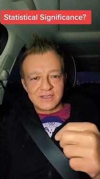 What does statistical significance or confidence interval mean in statistics? Medical statistics?