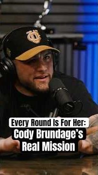 Every Round Is For Her: Cody Brundage's Real Mission | #UFC #MMA #MixedMartialArts #Boxing #Shorts