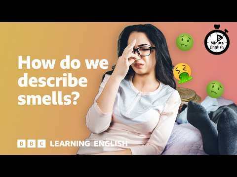 How are smell adjectives different? ⏲️ 6 Minute English