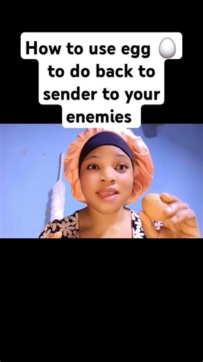 how to use egg 🥚 to do a back to senders to your enemies