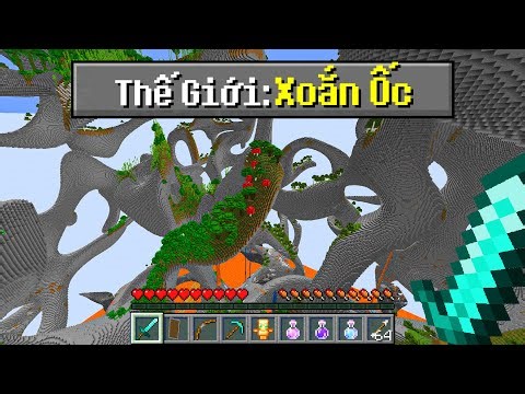 Chiến Thắng Minecraft trong Thế Giới Xoắn Ốc