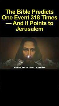 The Bible Predicts One Event 318 Times — And It Points to Jerusalem