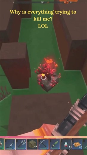 Everything wants to UNLIVE me! #hytale #shorts