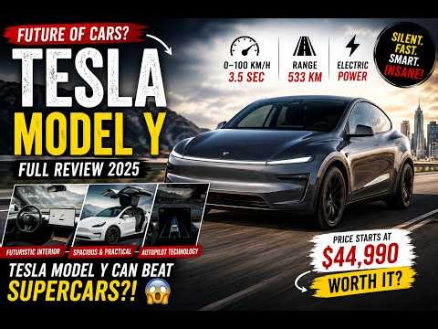 Tesla Model Y Review 2026 ⚡ The Future of Cars?