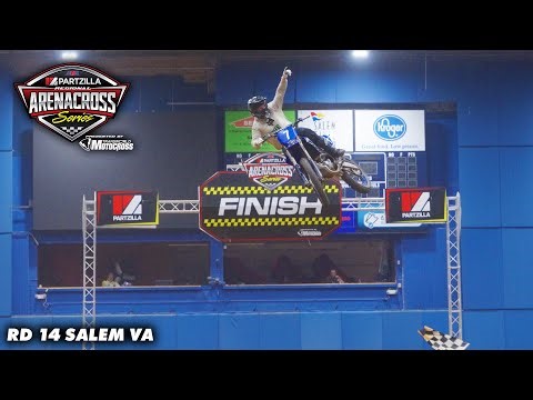 Partzilla Arenacross Rd 14 Race Highlights Raw | Josh Hill Wins Open Pro!