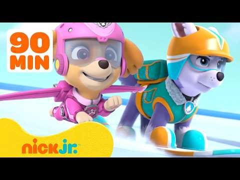 PAW Patrol Girl Power Rescue Hour! #6 w/ Skye & Everest | 30 Minutes | Nick Jr.