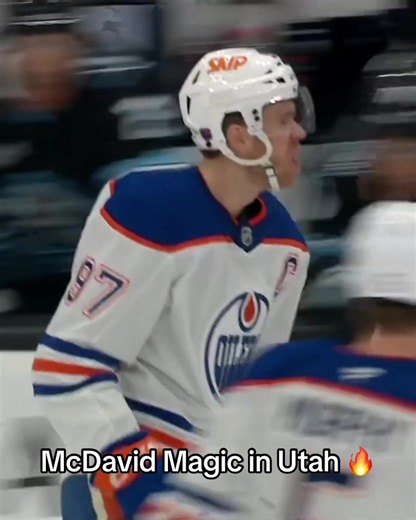 Connor McDavid five-point game vs Utah — McDavid Magic highlights