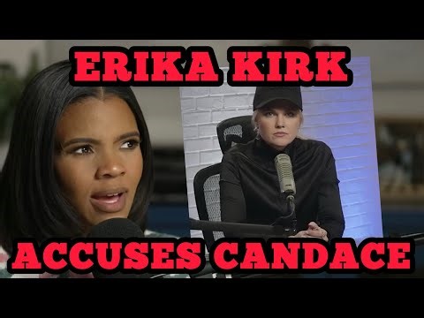 Candace Owens CALLED OUT by Erika Kirk in Cringe Speech That Set The Internet ON FIRE
