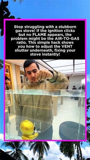 GAS STOVE FIX: Why Your Burner Clicks but Won't Light (Hidden Hack!) 🛠️🔥