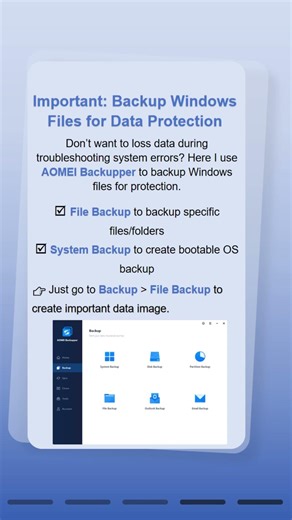 Server Execution Failed on Windows 11 - How to Fix It #windows11 #aomeibackupper #pcfix