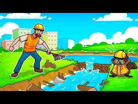 I was hired to destroy a beaver dam!