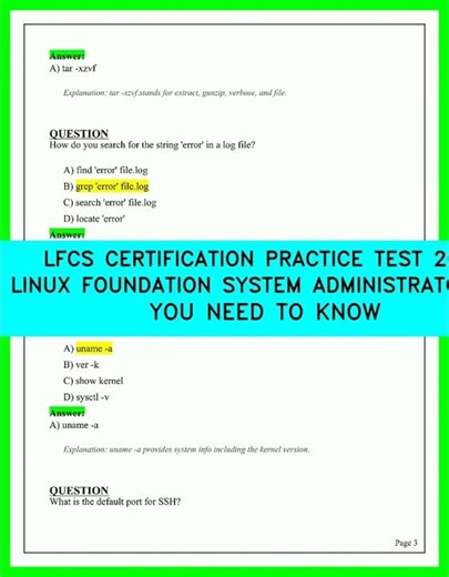 LFCS Certification Practice Test 2026 | Linux SysAdmin Exam Simulation - Pass Fast!