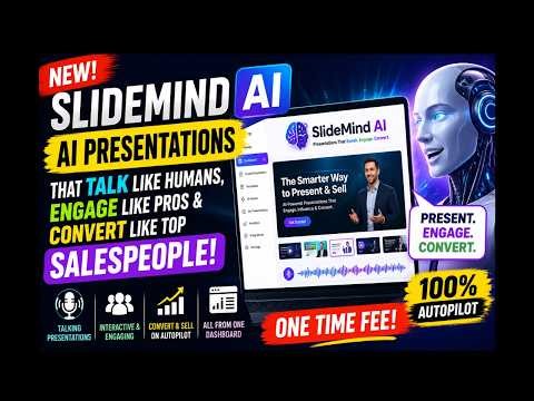 Turn Any Idea Into a Talking AI Presentation with SlideMind AI