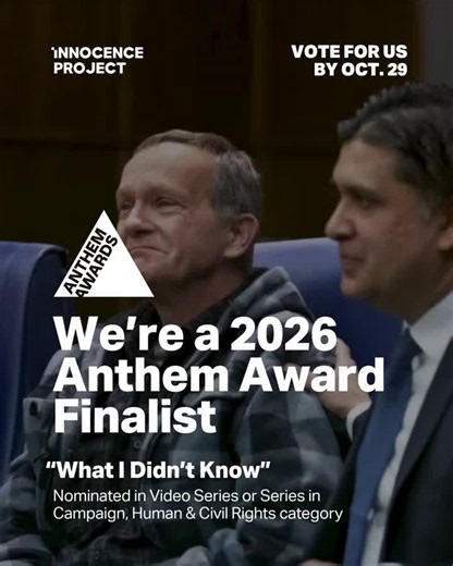 #anthemaward | Innocence Project