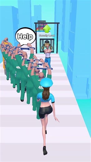 Prisoner round up gameplay police control 3D