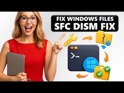Fix BROKEN Windows Files - SFC and DISM Commands Step by Step