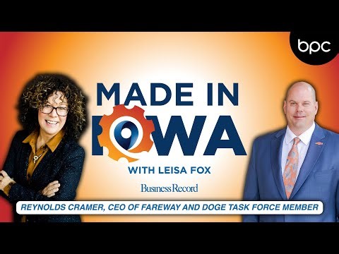 Made In Iowa: How CEO Reynolds Cramer and Iowa's Leaders are Shaping Workforce Efficiency
