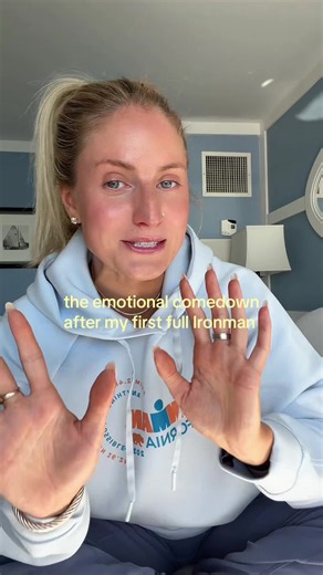 Emotional comedown after my first full Ironman